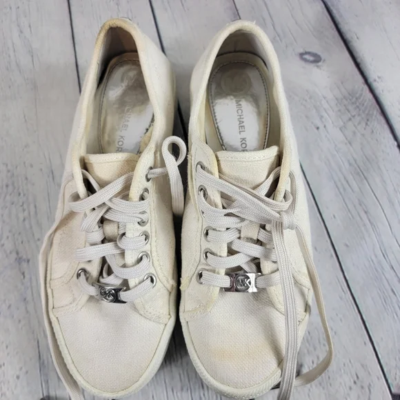 Michael Kors Platform Sneakers Size 7.5 - Picture 4 of 6